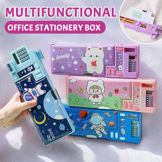 Multifunctional office stationery box
