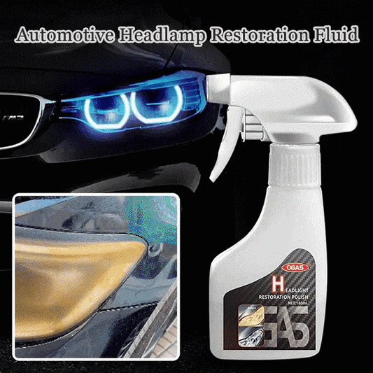 🔥Hot Sale 49% OFF 🚘Automotive Headlamp Restoration Fluid Kit