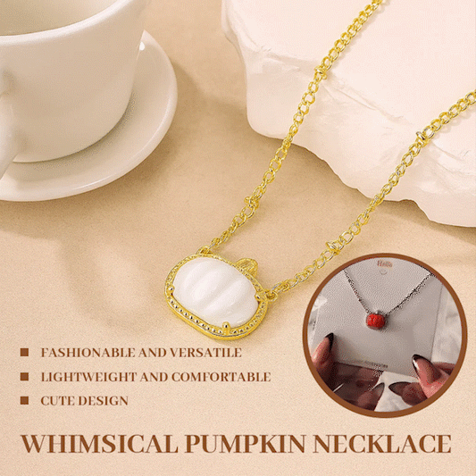 🎃Whimsical Pumpkin Necklace