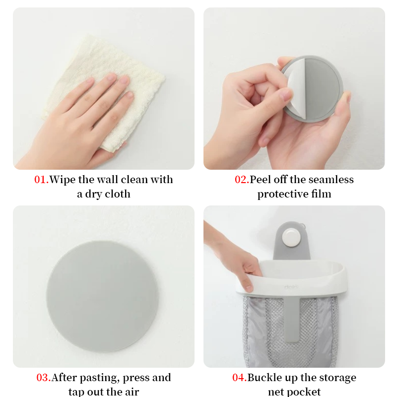 🛁 Hanging Bath Toy Storage – Quick-Dry Mesh Organizer