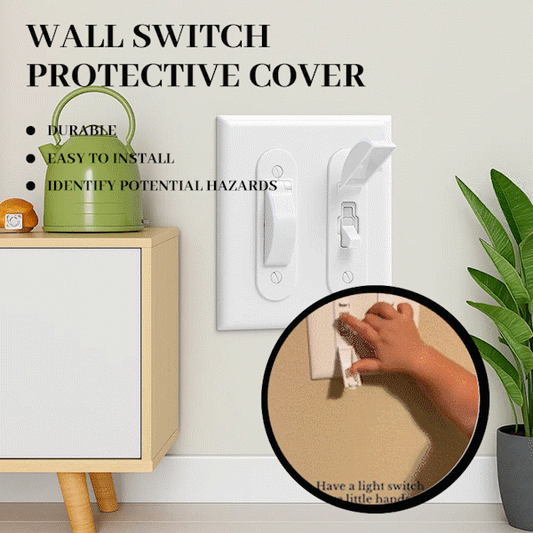 🛡️ Child-Safe Toggle Switch Guard – Essential Home Safety for Parents!